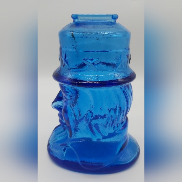 Wheaton commenortive Uncle Sam glass bank. - Picture 2 of 6